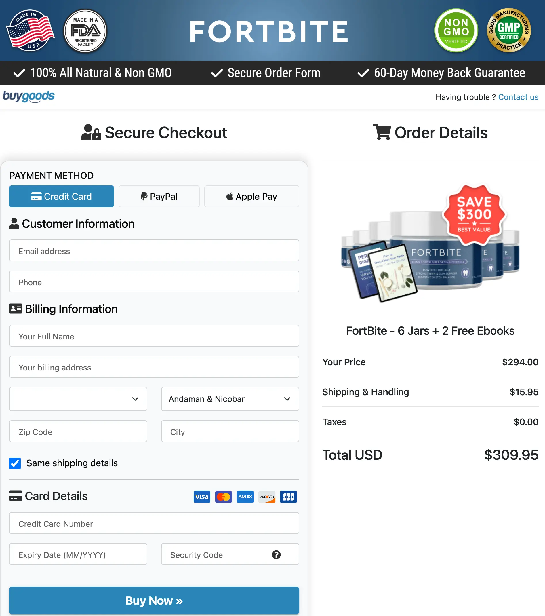 fortbite-official-order-page